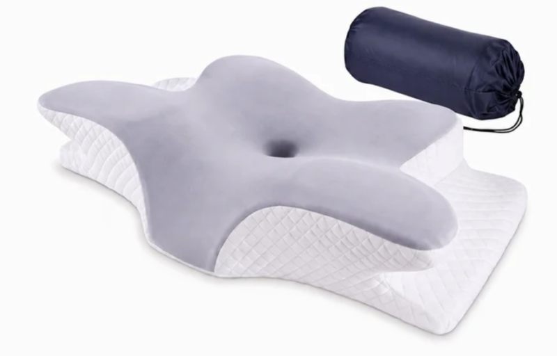Pillow Memory Foam Butterfly-Shaped Cervical Pillow with Orthopedic Support - Image 1