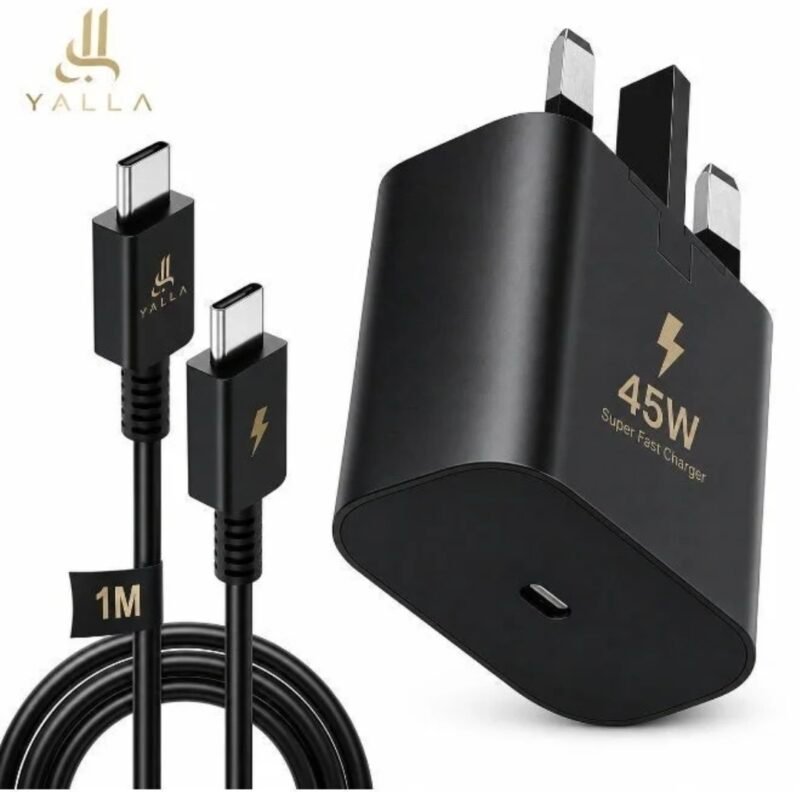Yalla 45w USB-C Super Fast Wall Charger (5) 45W Super Fast Charger - Image 1