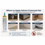 Advion Cockroach Gel Bait 30g with Plunger & Tip for Indoor Home Use, 1 Box - Image 4