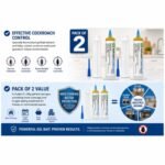 Advion Cockroach Gel Bait Killer, Indoor Roach, Ant & Spider Insecticide Trap - Pack of 2 - Image 5