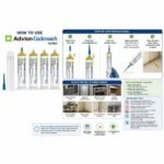 Advion Cockroach Gel Bait with Precision Applicator, 4 Tubes - Image 2