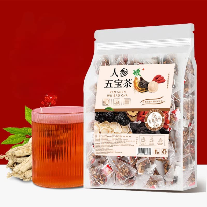 Ginseng Five Treasures Herbal Tea Bags Ginseng Five Treasures Herbal Tea Bags - Image 1