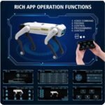Smart Robot Dog Toy, Interactive STEM Pet with Voice Control, App Programming (iOS & Android) - Image 8