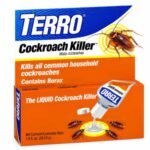 TERRO Liquid Cockroach Killer, Kills Common Household Cockroaches, Contains Borax, 1.0 fl oz