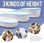 Height Increased Insole 3 Size Arch Support Breathable Shoe Insoles Heel Lift Pad for Men and Women - Image 2