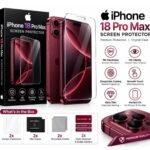 iPhone 18 Pro Max Screen Protector - 9H Premium Tempered Glass - 2 Pack